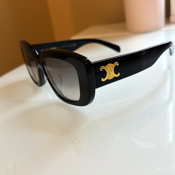 CELINE SUNGLASSES TRIOMPHE 04 SUNGLASSES IN ACETATE - Picture 3 of 4